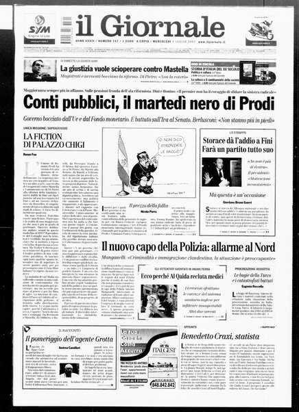 Il giornale : quotidiano del mattino